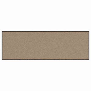 vidaXL Otirač Bež i crna 60 x 180 cm 100% poliamid