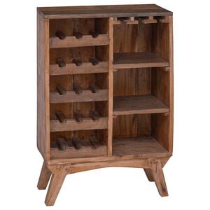 vidaXL Stalak Smeđa 60 x 30 x 90 cm Čvrsto drvo iz reciklaže