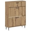 vidaXL Ormar za cipele HAARLEM 78 x 24 x 103 cm Konstruirano drvo