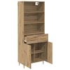 vidaXL Highboard Umjetnički hrast 69,5 x 34 x 180 cm Konstruirano drvo