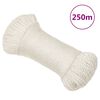vidaXL Radno uže bijelo 8 mm 250 m od polipropilena