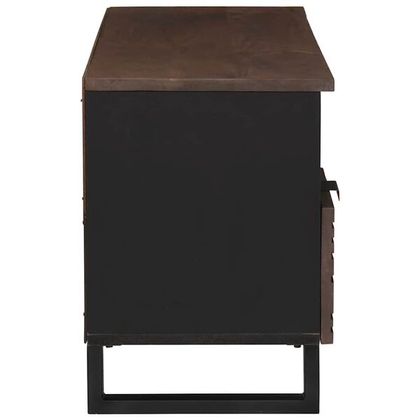 vidaXL TV Jedinice s ladicama Orah 100 x 33 x 46 cm Konstruirano drvo