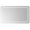 vidaXL LED kupaonsko ogledalo s ogledalom *Transparent*an 100 x 60 cm