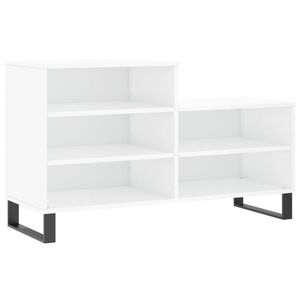 vidaXL Ormarić za cipele sjajni bijeli 102x36x60 cm konstruirano drvo
