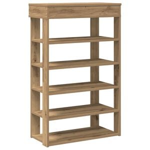 vidaXL Stalak za cipele boja hrasta 60x30x98 cm konstruirano drvo
