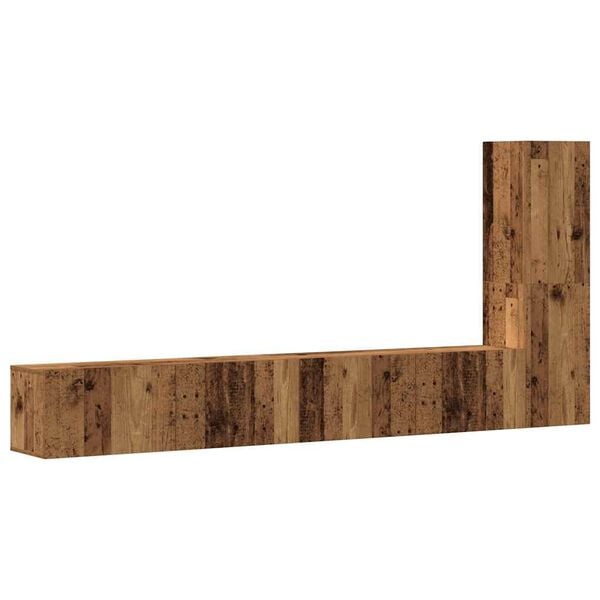 vidaXL 3-dijelni zidni set TV ormarić konstruirano drvo