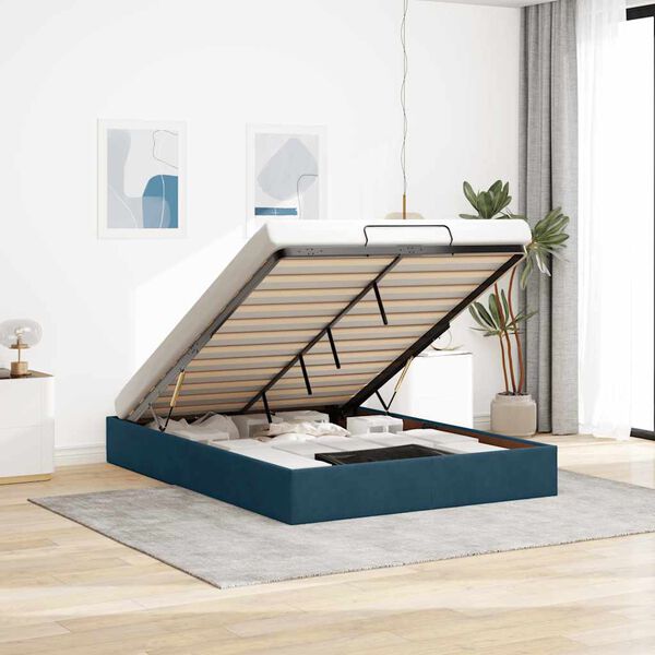 vidaXL Otomanski okvir kreveta bez madraca 140x190 cm bar&scaron;unasti