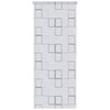vidaXL Roleta za tuš 120 x 240 cm s uzorkom kvadrata