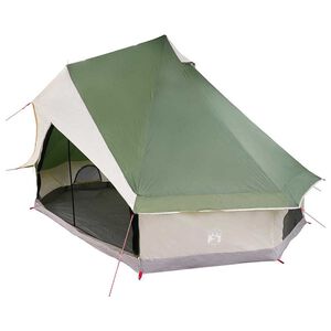 vidaXL Tipi &scaron;ator 8-osobni Zelena taft