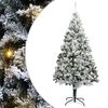 vidaXL Umjetna božićna jelka s lampicama Zelena 400 cm PVC