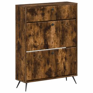 vidaXL Ormar za cipele BREDA 78 x 24 x 103 cm Konstruirano drvo