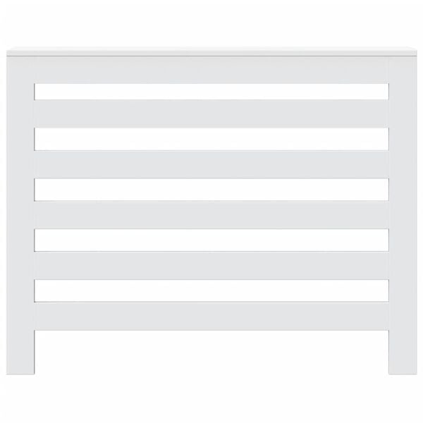 vidaXL Pokrov za radijator bijeli 104 x 20 x 82 cm konstruirano drvo