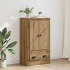 vidaXL Highboard s ladicama Umjetnički hrast 60 x 35,5 x 103,5 cm