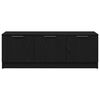 vidaXL TV ormar Crni hrast 102 x 35 x 36,5 cm Konstruirano drvo