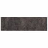 vidaXL Kuhinjski Tepih crni beton 150 x 45 cm 100% poliamid