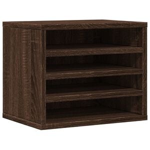 vidaXL Organizator za stol boja hrasta 36x26x29,5 cm konstruirano drvo