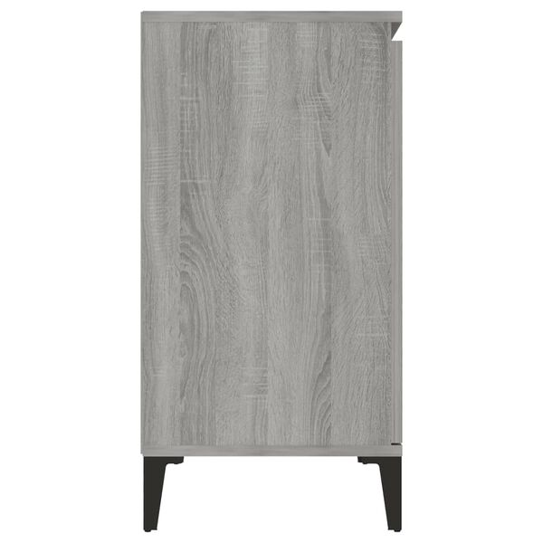 vidaXL Komoda boja hrasta sonome 102 x 35 x 70 cm konstruirano drvo