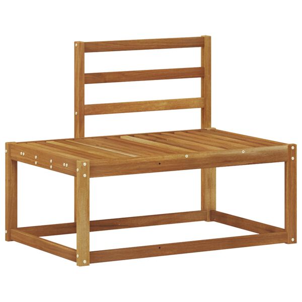 vidaXL Set vanjskih sofa 2 pcs Prirodna 182,5 x 63 x 73 cm