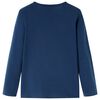 Dječja majica dugih rukava modra 128