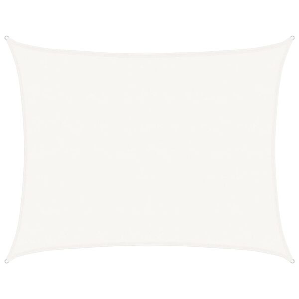 vidaXL Jedro za za&scaron;titu od sunca 160 g/m&sup2; bijelo 6 x 8 m HDPE