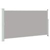 vidaXL Uvlačiva bočna tenda za terasu 170 x 300 cm siva