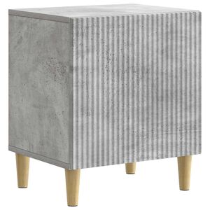 vidaXL Noćni ormar Betonska siva 43 x 34,5 x 50 cm Konstruirano drvo