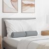 vidaXL Valjkasti jastučići 2 pcs Svijetlo siva Ø 15 x 40 cm tkanina
