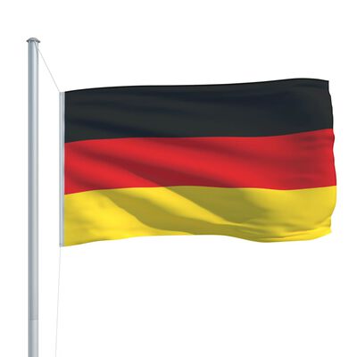 vidaXL Njemačka zastava 90 x 150 cm