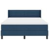 vidaXL Krevet s opruga kutije s madracem Plava 200 x 140 cm Poliester