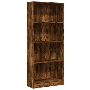 vidaXL Regal za knjige boja hrasta 60x24x143 cm konstruirano drvo