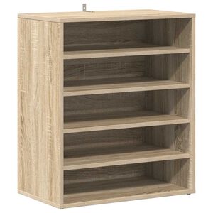 vidaXL Ormarić za cipele boja hrasta 60 x 35 x 70 cm konstruirano drvo