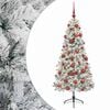 vidaXL Umjetno božićno drvce s kuglicom 120 cm 150 LED lampica