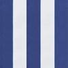 vidaXL Jastuci za vrtnu klupu 2 kom plavo-bijeli prugasti 150x50x7 cm
