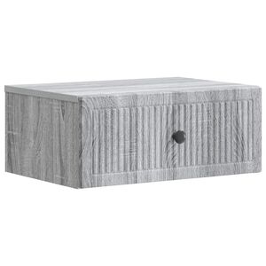 vidaXL Noćni ormar Siva sonoma 49 x 34,5 x 20 cm Konstruirano drvo