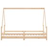 vidaXL Okvir za dječji krevet 90 x 190 cm od masivne borovine