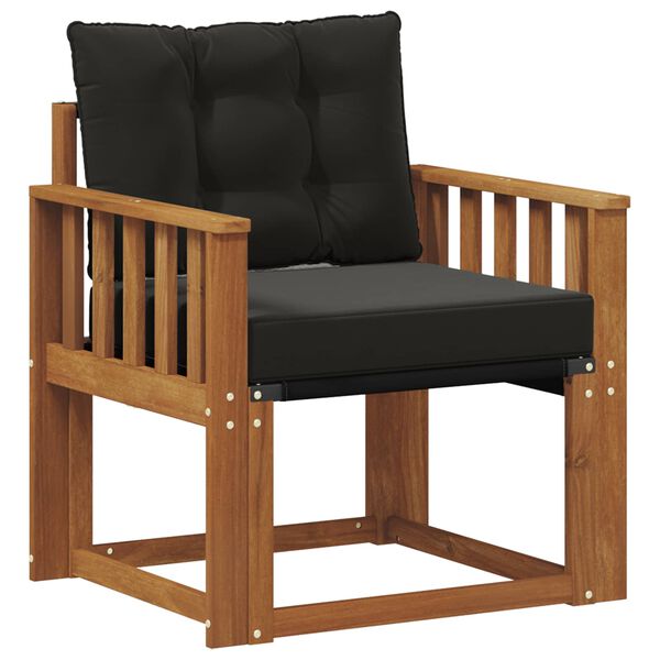 vidaXL 2 Komad Set vanjskih sofa Čvrsto drvo akacije i Textilene