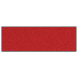 vidaXL Otirač Crvena i Crna 60 x 180 cm 100% poliamid