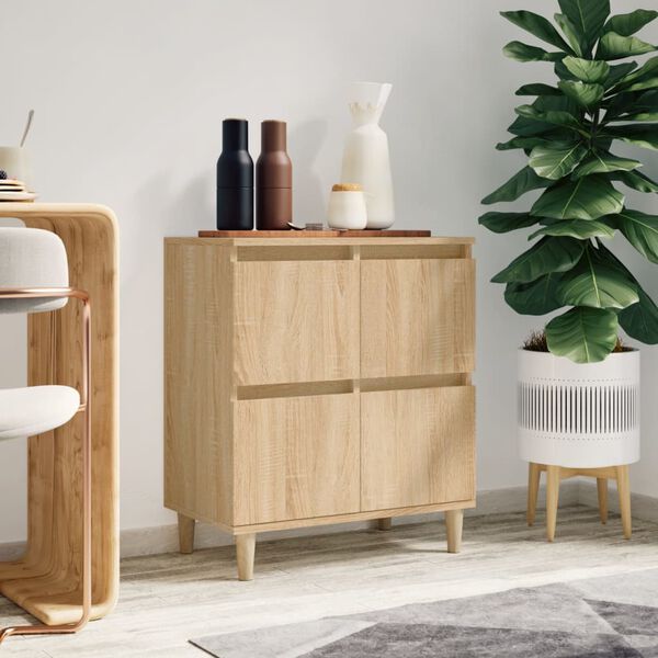 vidaXL Komoda boja hrasta sonome 60 x 35 x 70 cm od konstruiranog drva