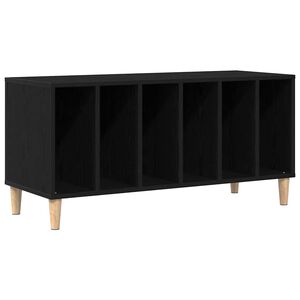 vidaXL Ormar za ploče Crni hrast 100 x 38 x 48 cm Konstruirano drvo