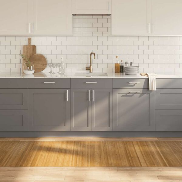 vidaXL Tepih pravokutni prirodni 80 x 400 cm od bambusa