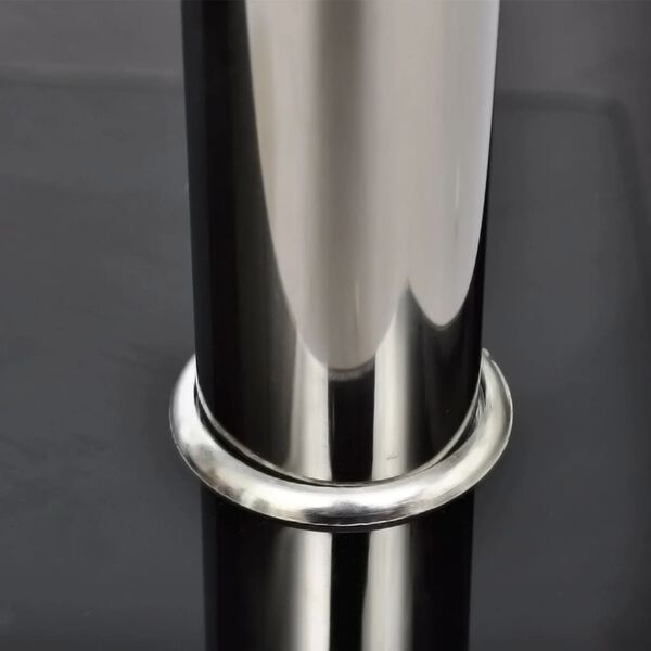 vidaXL Stolić za Kavu Stakleni 2 Površine