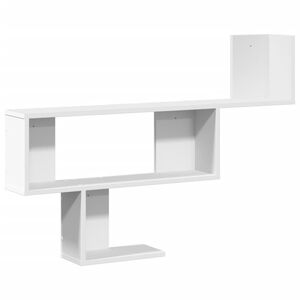 vidaXL Zidna polica bijela 100x15x70 cm od konstruiranog drva