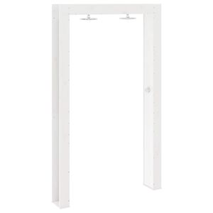 vidaXL Vanjski tu&scaron; Bijeli 137 x 23 x 226 cm Masivna borovina