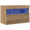 vidaXL TV zidni ormar 60 x 30 x 40 cm hrast artisan Konstruirano drvo