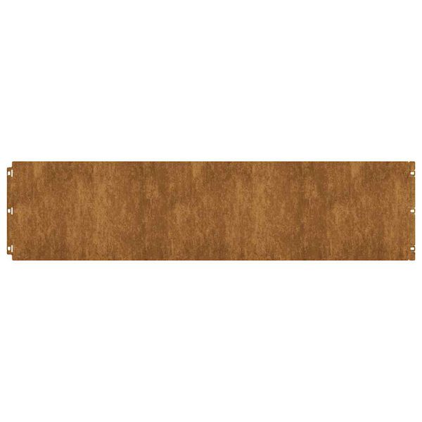 vidaXL Rubovi travnjaka 20 kom 25x103 cm Fleksibilni vremenski čelik