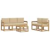 vidaXL Set vanjskih sofa 6 pcs