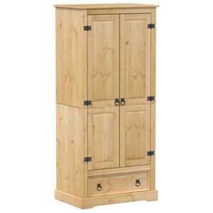 vidaXL Ormar Corona 76 x 50 x 170 cm od masivne borovine