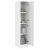 vidaXL Highboard Bijelo 35 x 39 x 168 cm