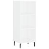 vidaXL Komoda bijela 34,5 x 32,5 x 90 cm od konstruiranog drva