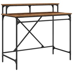 vidaXL Stol Staro drvo 100 x 50 x 90 cm Konstruirano drvo